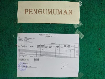 REKAPILUTASI PENGGUNAAN DANA BOSP